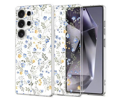 Etui / obudowa na smartfona Tech-Protect Flexair do Samsung Galaxy S25 Ultra Spring Flowers